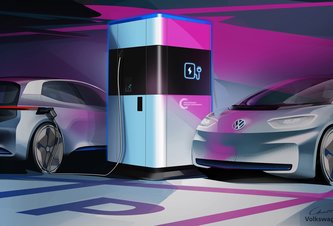 Photo Volkswagen predstavil mobilný rýchlonabíjací „powerbank“ pre elektromobily
