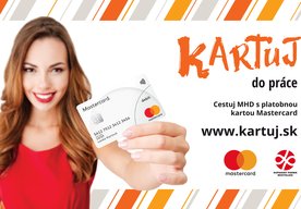 Photo Dopravný podnik Bratislava a Mastercard spúšťajú kampaň „Kartuj!“