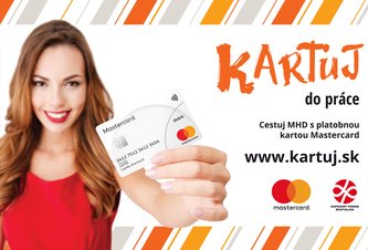 Photo Dopravný podnik Bratislava a Mastercard spúšťajú kampaň „Kartuj!“