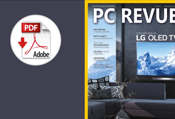 Photo Kompletné vydanie PC REVUE 1-2/2019 vo formáte PDF 