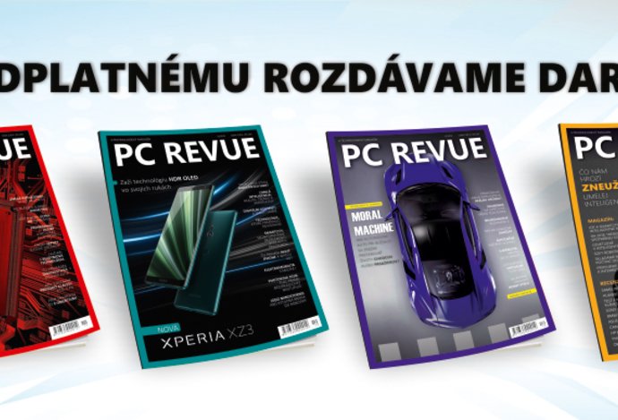 Photo Každý predplatiteľ PC REVUE dostane 4 darčeky 