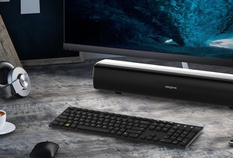 Photo Creative Stage Air: Kompaktný soundbar pod monitor