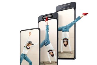 Photo Samsung predstavil revolučný smartfón A80 s otočným fotoaparátom