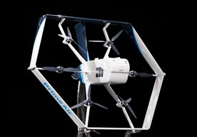 Photo Nový doručovací dron Amazonu skôr pripomína stíhačku (Video)