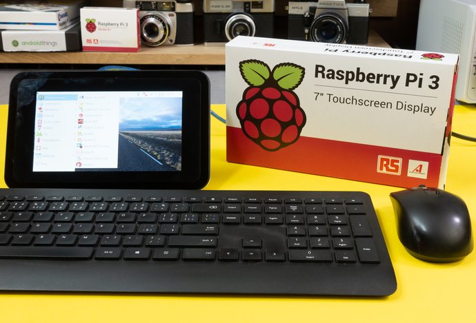 Photo IoT prakticky – Pripojením 7 palcového dotykového displeja k Raspberry Pi získate zaujímavý tablet