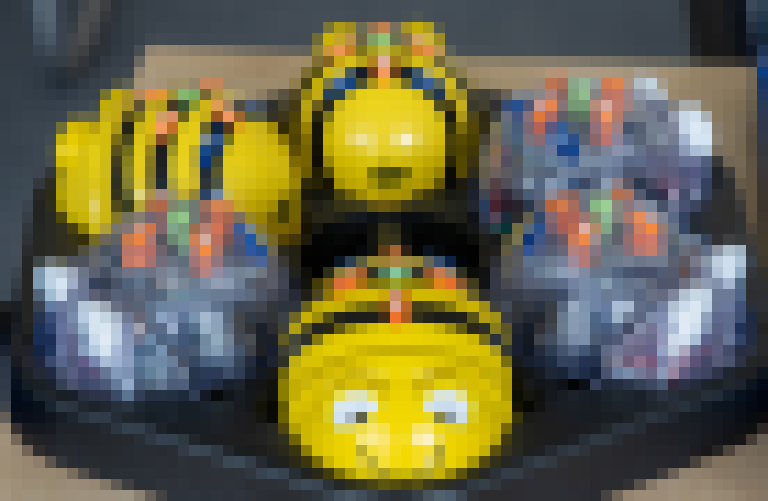 Photo Roboty Bee-Bot a Blue-Bot pre mladších žiakov