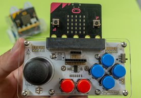 Photo Robotika - joystick na ovládanie zariadení s Micro:bitom