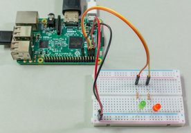 Photo IoT prakticky - programovanie Raspberry Pi v Pythone,  2 časť: vstupy a výstupy 