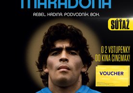 Photo Súťaž o dva lístky na film Diego Maradona!