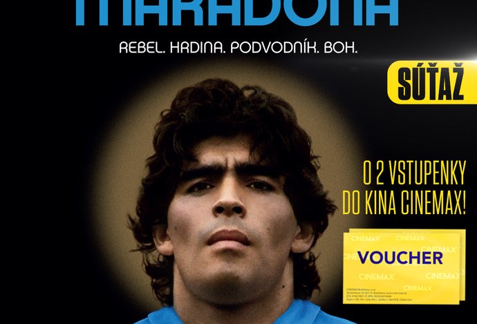 Photo Súťaž o dva lístky na film Diego Maradona!