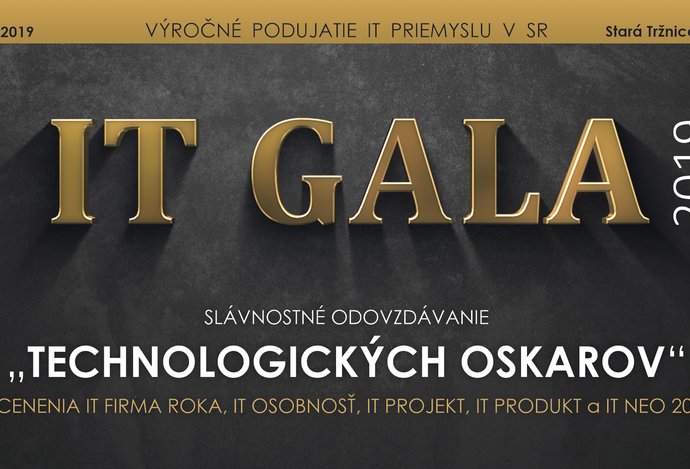 Photo IT GALA 2019: Odovzdávanie technologických „Oskarov“ už čoskoro