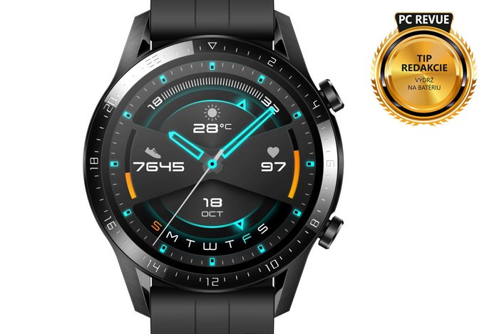 Photo Inteligentné hodinky Huawei Watch GT2 s dvojtýždňovou výdržou batérie