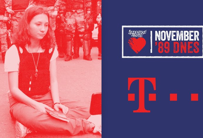 Photo Telekom podporil projekt November 89 Today. Prepája študentských lídrov 89 s dnešnými študentmi