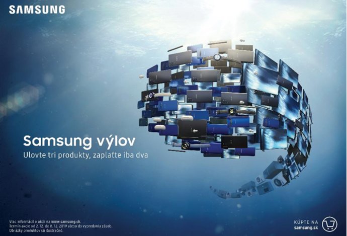 Photo Akcia Samsung výlov je spustená. Ulovte si tri produkty a zaplaťte len za dva