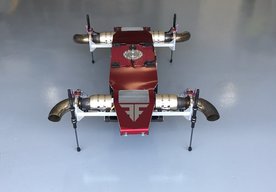 Photo Dron JetQuad dokáže lietať rýchlosťou až 483 km/h. Tankuje sa mu nafta
