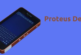 Photo Proteus Device: Bezpečný linuxový minipočítač vo veľkosti smartfónu