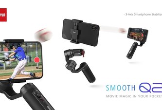 Photo Recenzie: ZHIYUN Smooth Q2 / Stabilizátor pre mobilných filmárov