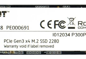 Photo Patriot P300 (512 GB) / Aj najlacnejšie SSD M.2 musí byť bleskové