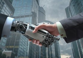Photo Techno budúcnosť s robotmi a AI bude bližšie