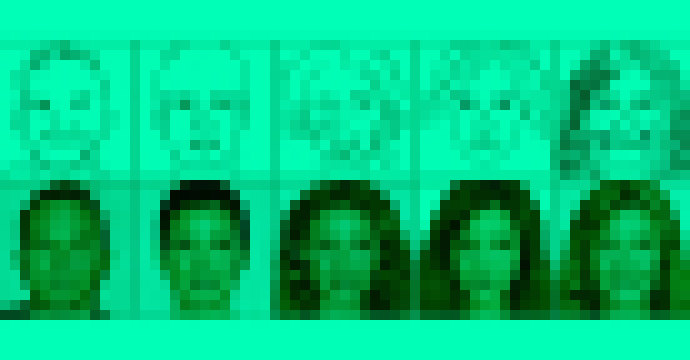Photo Umelá inteligencia vytvorí fotorealistický portrét z obyčajnej skice