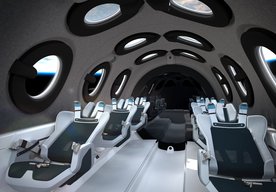 Photo Virgin Galactic predviedol interiér kabíny svojej turistickej kozmickej lode