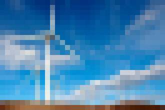 Photo Veterná turbína vyrobí zo vzduchu na púšti 1000 litrov čistej vody denne