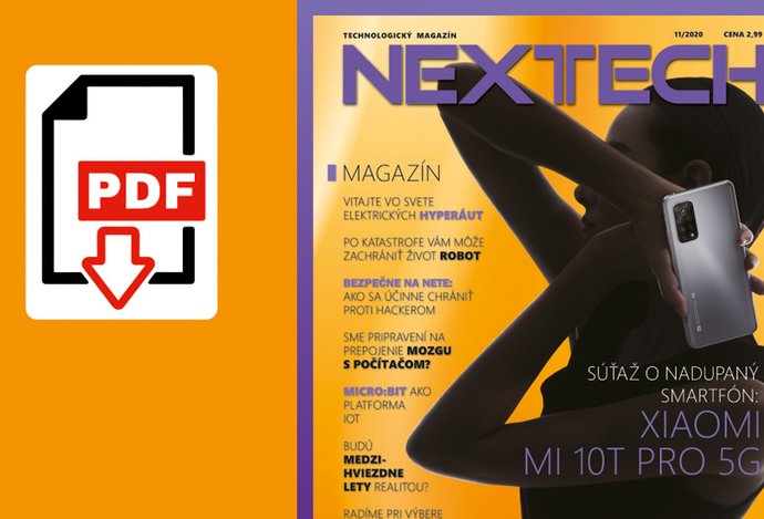 Photo Kompletné vydanie NEXTECH 11/2020 vo formáte PDF