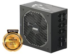 Photo MSI MPG A750GF / Hneď na prvý raz úspešne