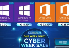 Photo Platená inzercia: Získajte počas Cyber Week 2020 zľavu až 95% - Windows 10 za 7,30 EUR a omnoho viac!