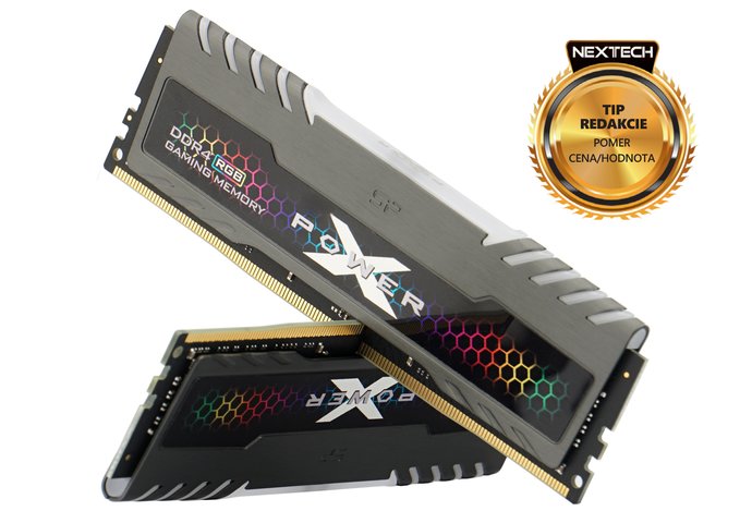 Photo Silicon Power Xpower Turbine RGB (2× 16 GB) / 32 GB v dvoch moduloch