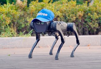 Photo Čínsky robotický pes A1 je „lacnou“ verziou Spota