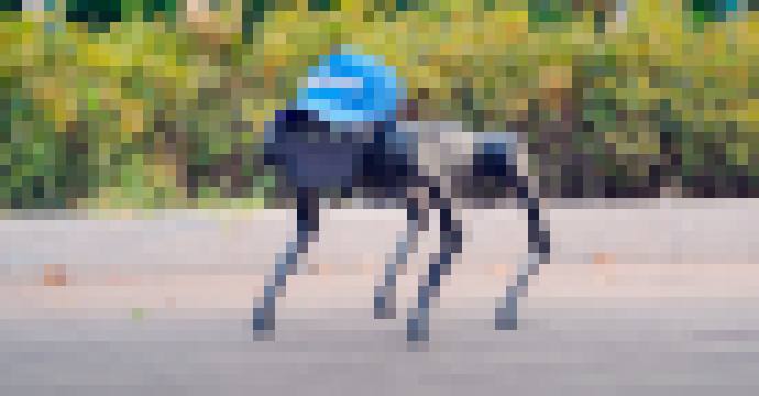 Photo Čínsky robotický pes A1 je „lacnou“ verziou Spota