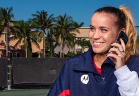 Photo Spoločnosť Motorola a vychádzajúca hviezda WTA Sofia Kenin oznamujú strategické partnerstvo