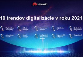 Photo Huawei predstavil 10 trendov digitalizácie na rok 2021