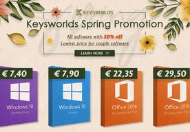 Photo Platená inzercia: Svieže ako prichádzajúca jar! Windows 10 Pro len za 7,4 €