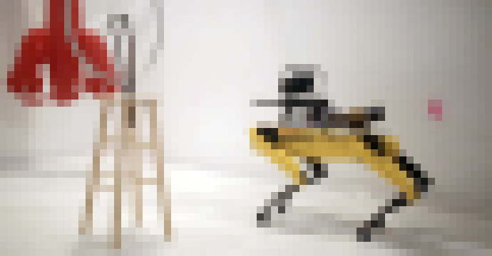 Photo Chcete si vyskúšať ovládanie robota Spota s paintballovou puškou?