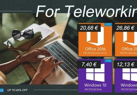 Photo Platená inzercia: Akcia na prácu na diaľku: Zostaňte produktívni, Office 2019 iba 26,86 € na Godeal24