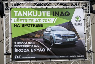 Photo ŠKODA na podporu elektromobility vyzvala motoristov „tankovať inaq“