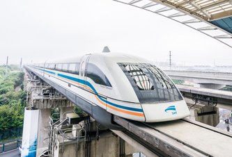 Photo Video: Takto jazdí nový vlak typu maglev rýchlosťou 600 km/h