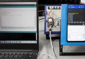 Photo IoT a robotika: Ovládanie zariadenia s mikrokontrolérom ESP32 mobilnou apkou I.