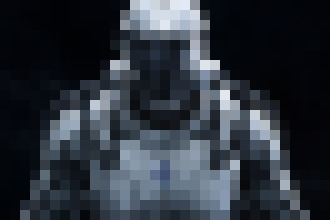 Photo Futuristický skafander v podobe exoskeletu bol inšpirovaný hrou Halo