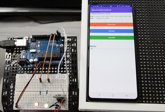 Photo IoT a robotika: Ovládanie zariadenia s Arduinom mobilnou aplikáciou