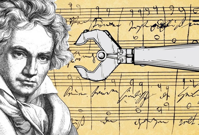Photo Umelá inteligencia dokončila Beethovenovu nedokončenú 10. symfóniu. Vypočujte si ju
