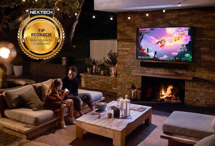 Photo Samsung The Terrace QE65LST7T / Zábava aj do nepohody