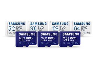 Photo Samsung predstavuje rýchle a odolné pamäťové microSD karty PRO Plus a EVO Plus pre bežné aj profesionálne využitie
