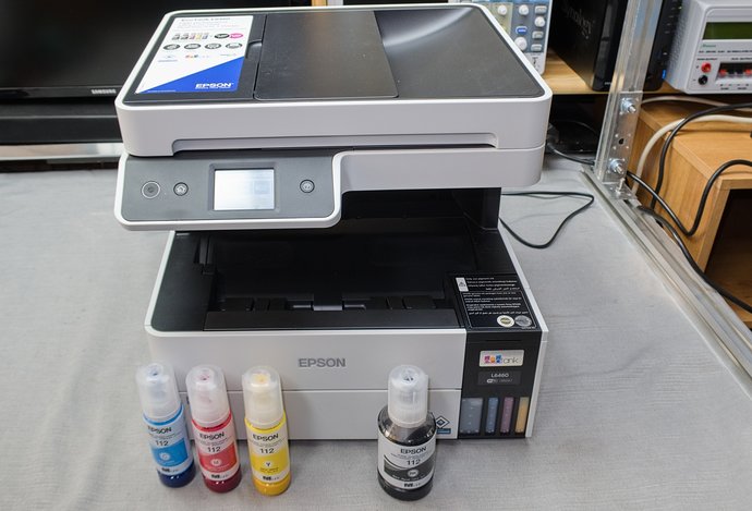 Photo Epson EcoTank 6460 s dopĺňaním atramentov