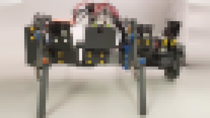 Photo Roj štvornohých robotov zvládne prekážky, na ktoré jeden robot nestačí