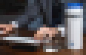 Photo Eko fľaša na čistenie vody s filtrom, ktorý netreba už nikdy vymeniť