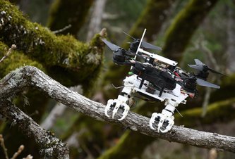 Photo Lietajúci robot s drápmi dokáže pristáť aj na konári