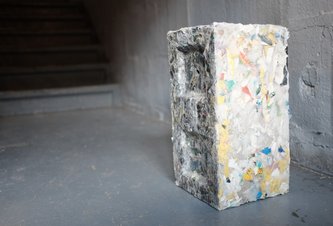 Photo Lego bloky z odpadových plastov možno použiť na stavbu domov